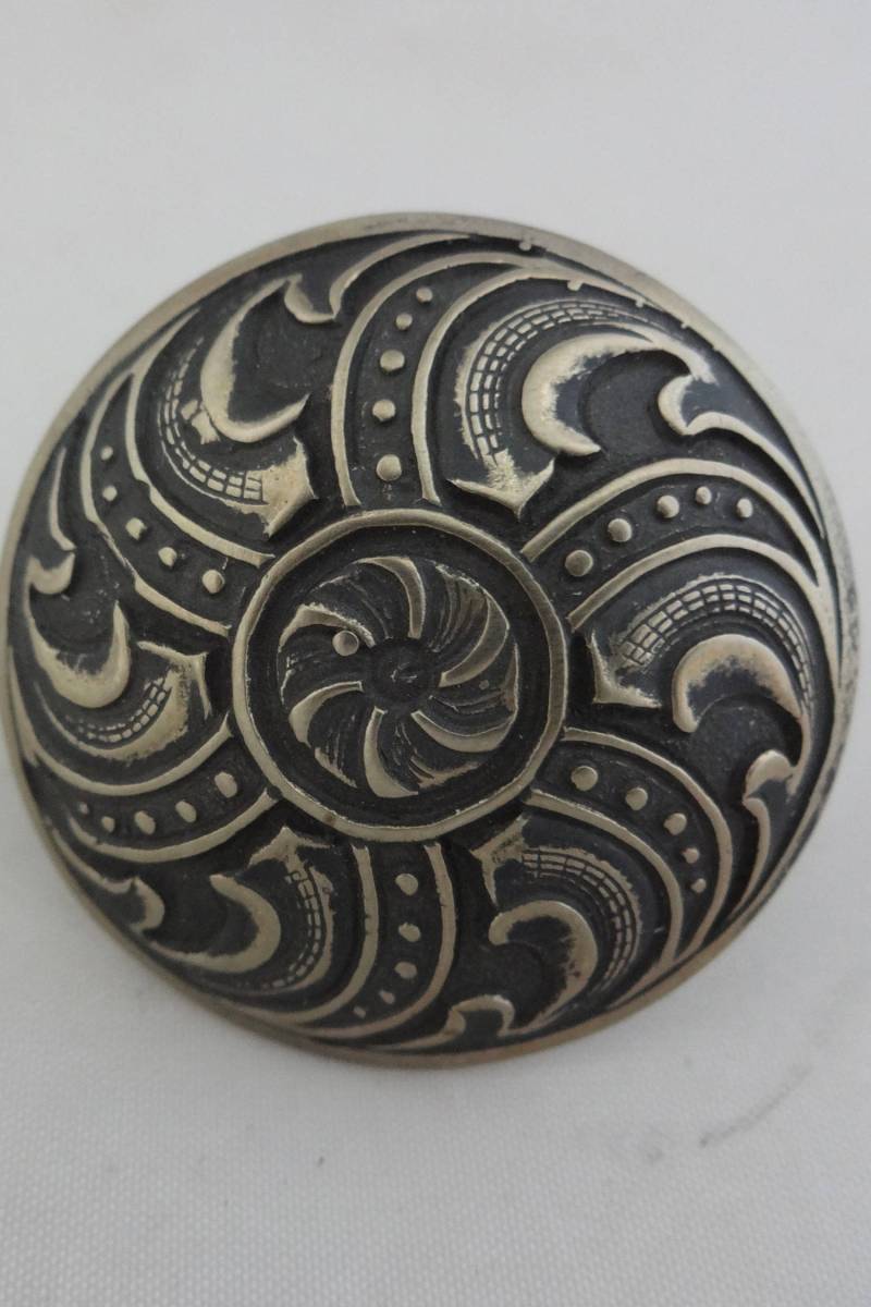 Schals Schiebering Jeremiah Watt Button Antiqued Bronze Concho Bandana Wild Rag Pferd Headstall Hardware Buckaroo von WestCoastTack