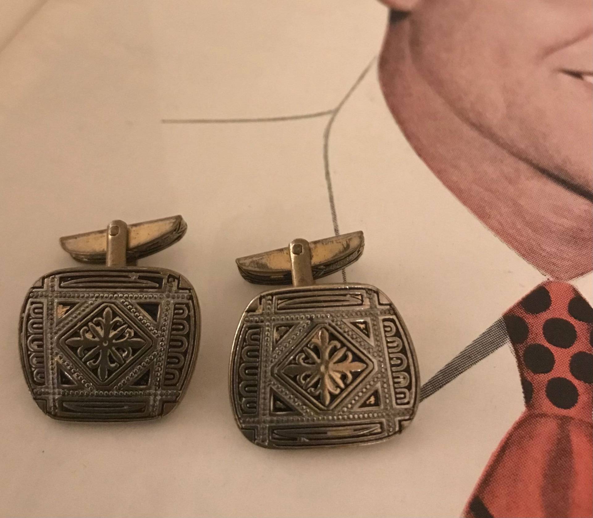 1960Er Jahre Vintage Manschettenknöpfe von WestEndCurios