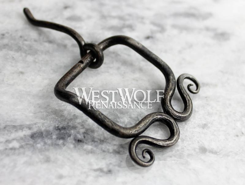 Handgeschmiedete Wikinger-Gürtelschnalle Mit Gekräuselter Spirale Nordisch/Keltisch/Mittelalter/Heidnisch/Kleidung/stahl/Hardware/Accessoire Handgeschmiedete Wikinger-Gürtelschnalle Mit Gekräuselter Spirale Nordisch/Keltisch/Mittelalter/Heidnisch/Kleidung/stahl/Hardware/Accessoire von WestWolfRenaissance