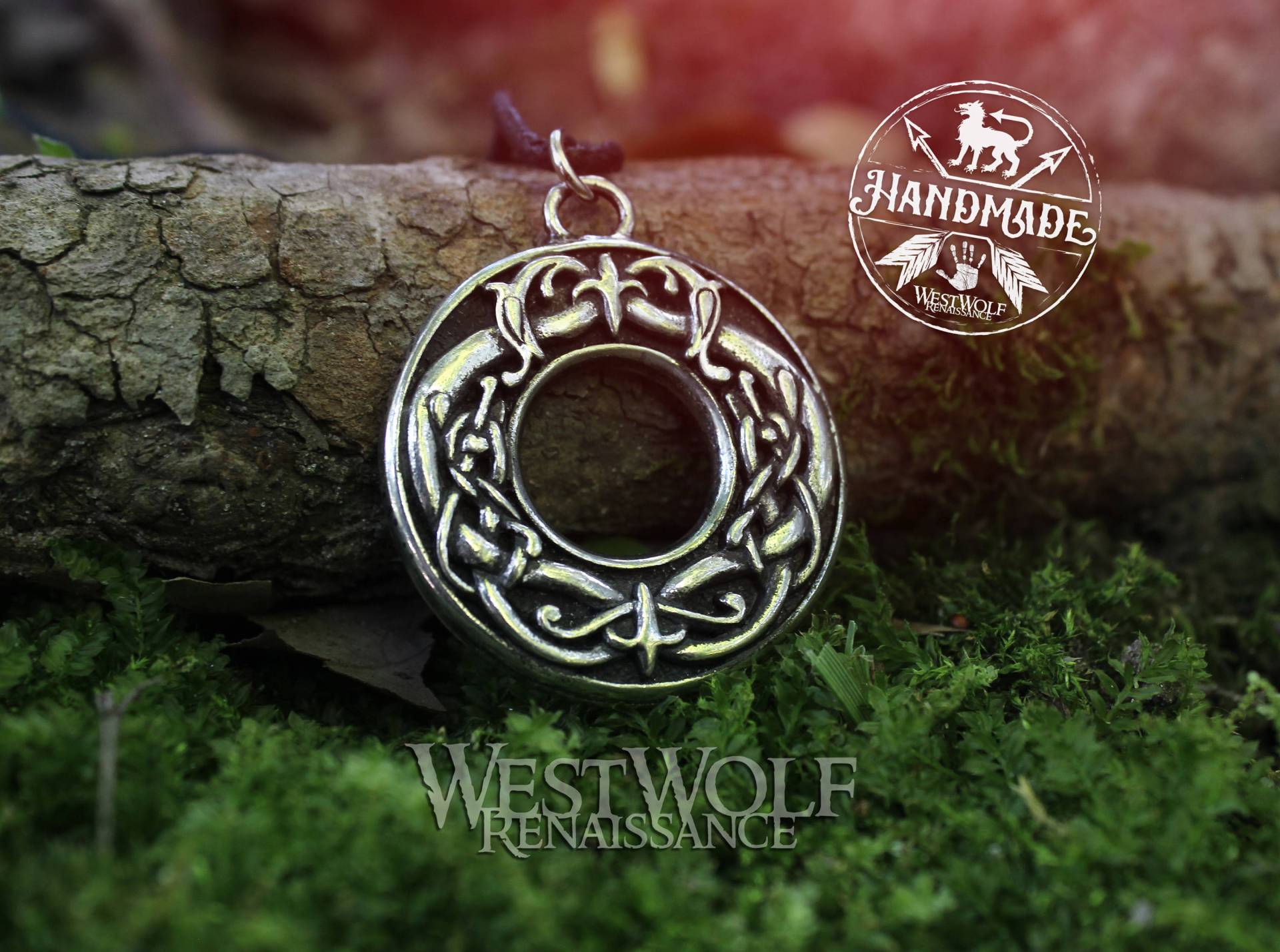 Wikinger Drachen-Ring Anhänger Nordisch/Mittelalter/Norwegen/Jormungandr/Keltisch/Kreis/Loki Wikinger Drachen-Ring Anhänger Nordisch/Mittelalter/Norwegen/Jormungandr/Keltisch/Kreis/Loki von WestWolfRenaissance