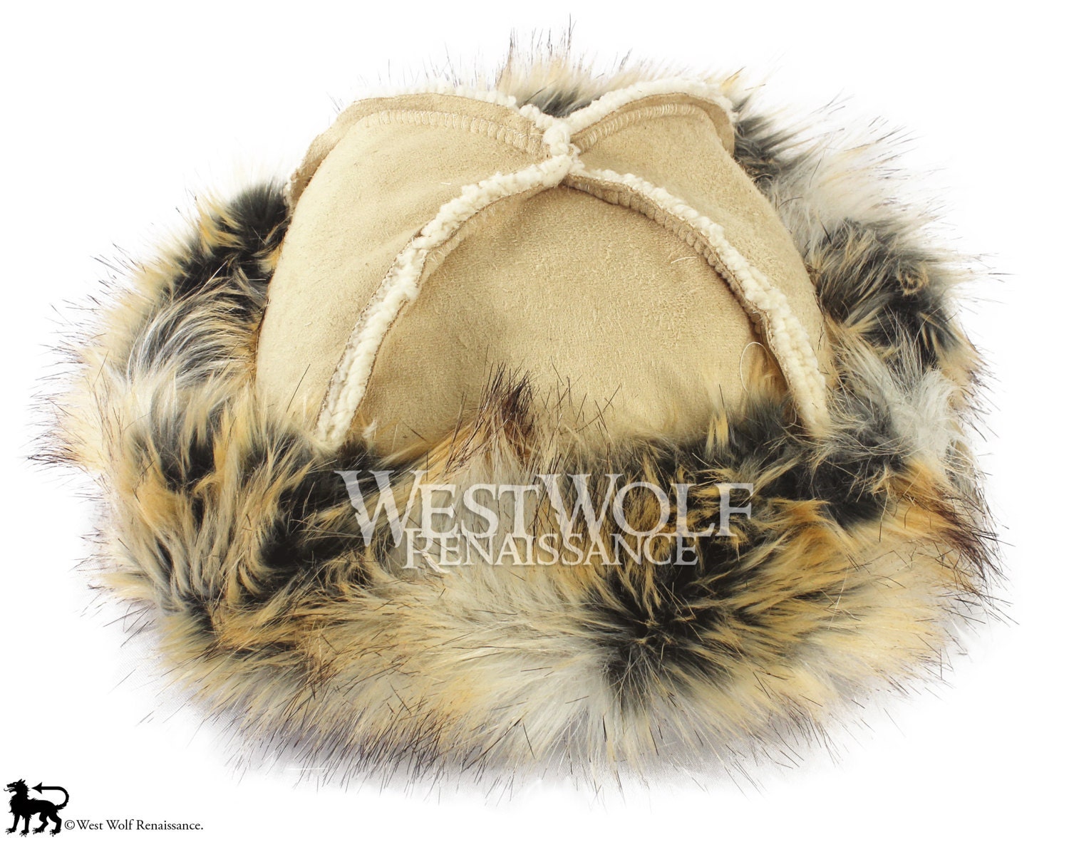 Wildfuchs Pelz-Getrimmter Wikinger Hut | Kunstfell Wildfuchs Pelz-Getrimmter Wikinger Hut | Kunstfell von WestWolfRenaissance