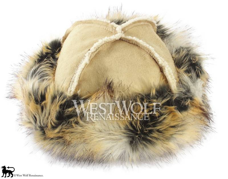 Wildfuchs Pelz-Getrimmter Wikinger Hut | Kunstfell Wildfuchs Pelz-Getrimmter Wikinger Hut | Kunstfell von WestWolfRenaissance