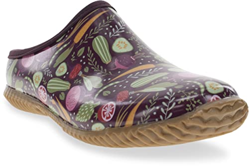 Western Chief Damen Garten-Clog Holzschuh, auberginefarben, 39 EU von Western Chief