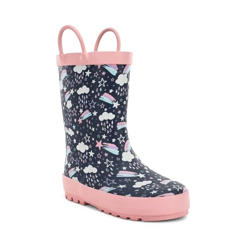 Western Chief Mädchen 24108660p Regenstiefel, Sternschnuppen, 3 Little Kid von Western Chief