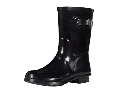 Western Chief Damen Wasserdichter Regenstiefel Gummistiefel, Einfarbig Schwarz, 39 EU von Western Chief