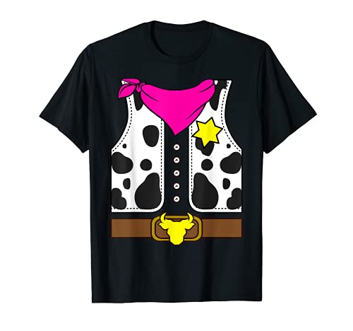 Cowgirl Reitkostüm rosa Mädchen Cowboy Rodeo Kostüm Pferd T-Shirt Cowgirl Reitkostüm rosa Mädchen Cowboy Rodeo Kostüm Pferd T-Shirt von Western Cowboy Costume Halloween