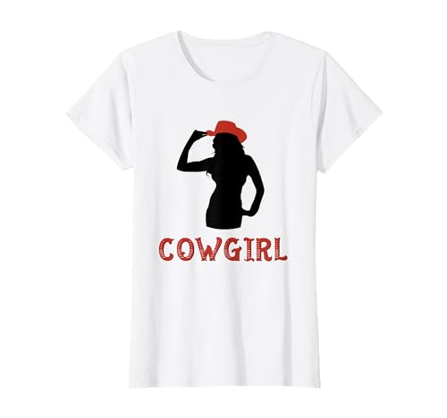 Western Cowgirl – roter Cowboyhut für Damen Rodeo T-Shirt T-Shirt Western Cowgirl – roter Cowboyhut für Damen Rodeo T-Shirt T-Shirt von Western Cowgirl Rodeo Gift T-Shirts