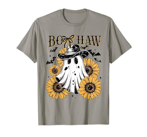 Cowboy Geist Sonnenblumen Halloween Western Herbst Frauen Vintage T-Shirt Cowboy Geist Sonnenblumen Halloween Western Herbst Frauen Vintage T-Shirt von Western Fall Halloween Spooky Season Shirt Co.