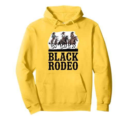 Lustiger schwarzer Rodeo Spruch Cowgirl Power Horse Queen Damen Herren Pullover Hoodie Lustiger schwarzer Rodeo Spruch Cowgirl Power Horse Queen Damen Herren Pullover Hoodie von Western Riders African American Ranch Culture