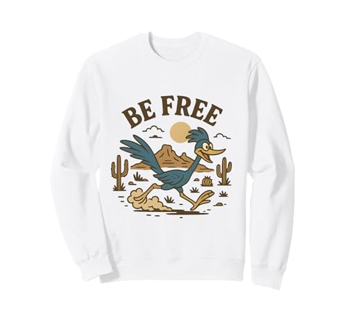 Road Runner Geschenk für Frauen Männer College University Sweatshirt Road Runner Geschenk für Frauen Männer College University Sweatshirt von Western Road Runner Be Free