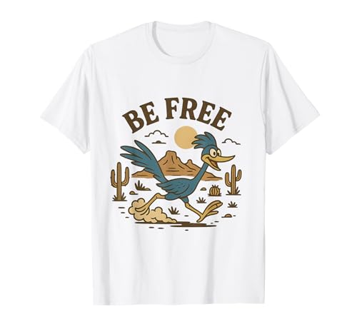 Road Runner Geschenk für Frauen Männer College University T-Shirt Road Runner Geschenk für Frauen Männer College University T-Shirt von Western Road Runner Be Free