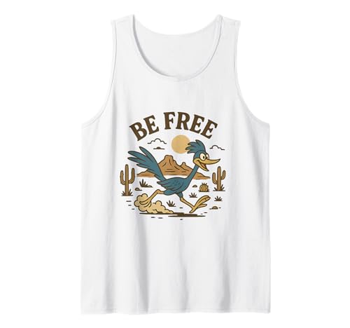 Road Runner Geschenk für Frauen Männer College University Tank Top Road Runner Geschenk für Frauen Männer College University Tank Top von Western Road Runner Be Free