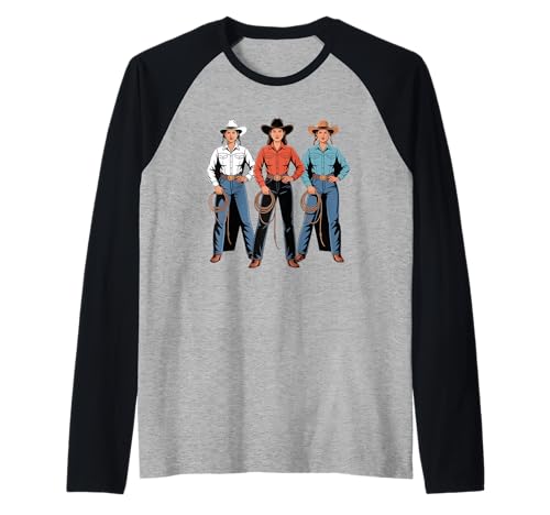 Lustig Latina Cowgirl Spruch Ranchera Rodeo Schwestern Frauen Männer Raglan von Western Women Mexican Heritage Country Mother Mom