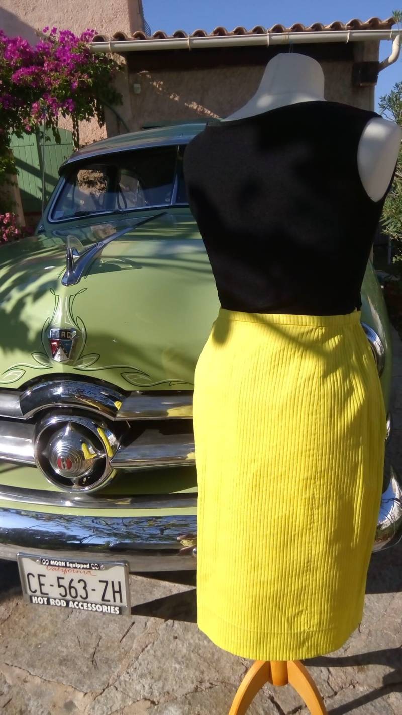 Leuchtend Gelber Rock von WesternSwingHulagirl