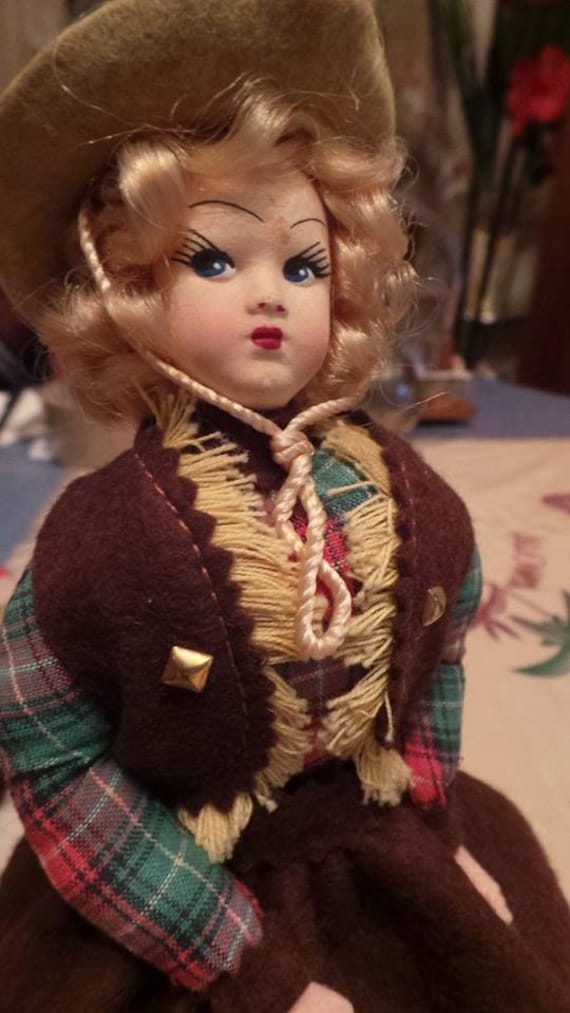 Sehr Seltene Cowgirl-Handtasche Aus Den 1950Er Jahren von WesternSwingHulagirl