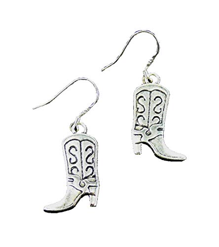 Ohrringe Ohrhänger Cowboystiefel Ohrhaken Silber Ohrringe Ohrhänger Cowboystiefel Ohrhaken Silber von Westernlifestyle