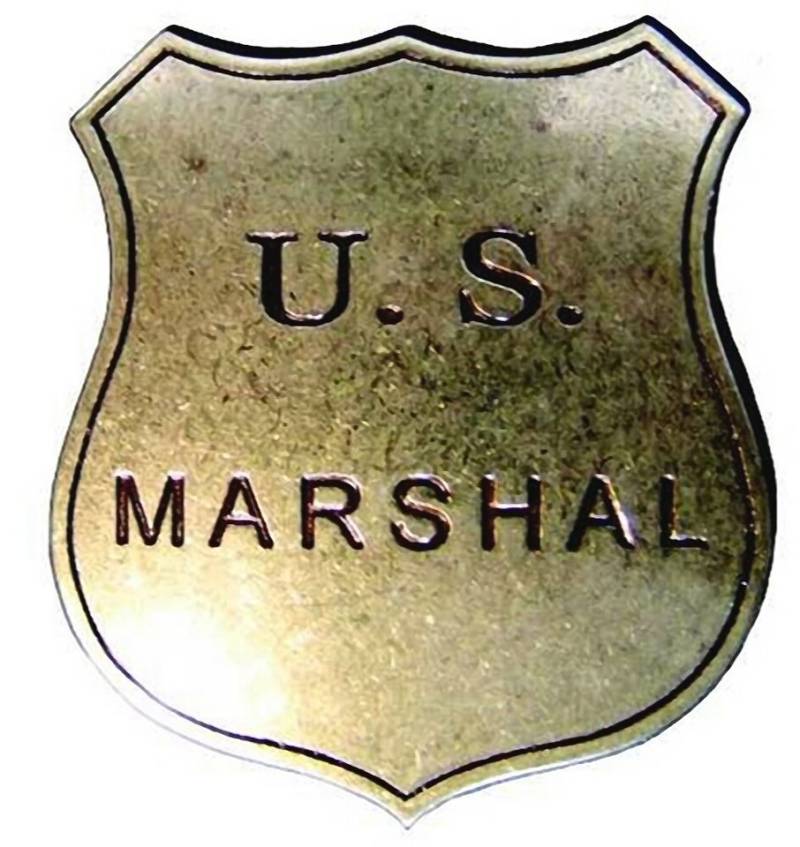 Westernlifestyle Anstecknadel US-Marshall-Sheriffstern-Anstecker von Westernlifestyle