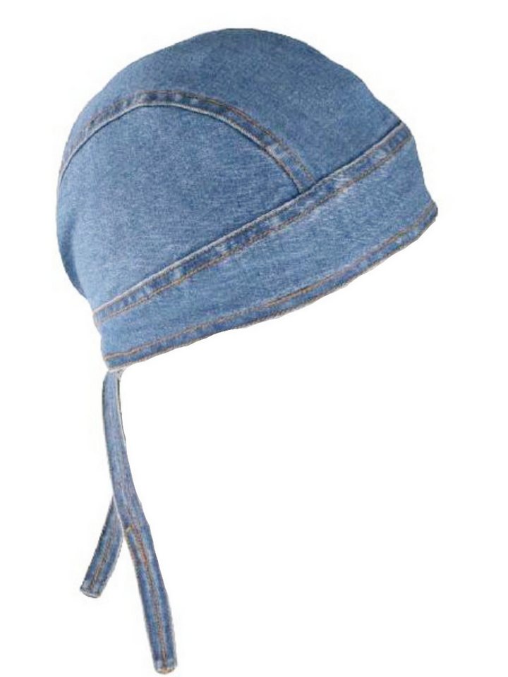 Westernlifestyle Bandana Denim Bandana Cap Head Bandana Kopftuch Headwrap von Westernlifestyle