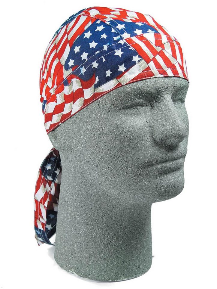 Westernlifestyle Bandana Do-Rag „Stars & Stripes“ – USA Flagge Bandana-Kopftuch Headwrap von Westernlifestyle