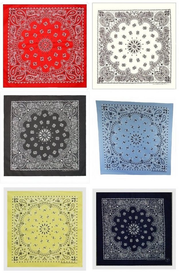 Westernlifestyle Bandana Paisley Made in USA von Westernlifestyle