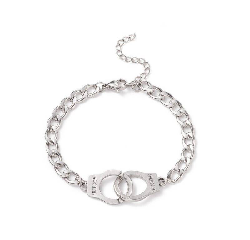 Westernlifestyle Edelstahlarmband Handschellen Armkette aus Edelstahl von Westernlifestyle