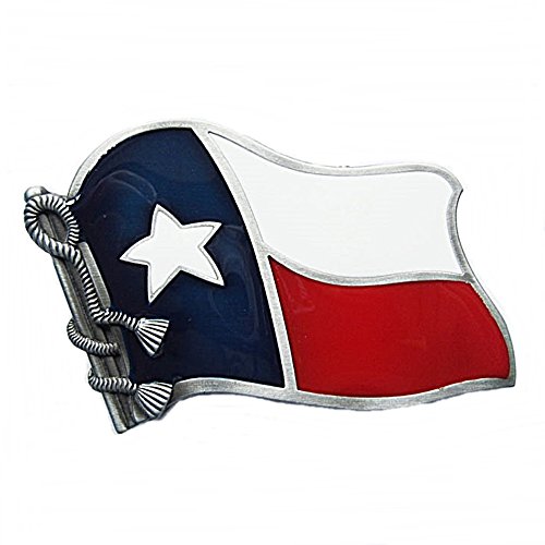 Westernlifestyle Gürtelschnalle Buckle Gürtelschliesse Flagge Texas Lone Star Country Line Dance von Westernlifestyle