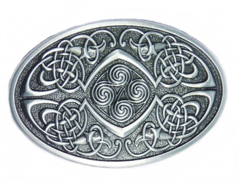 Westernlifestyle Gürtelschnalle Keltische Knoten Keltenknoten Celtic Buckle von Westernlifestyle