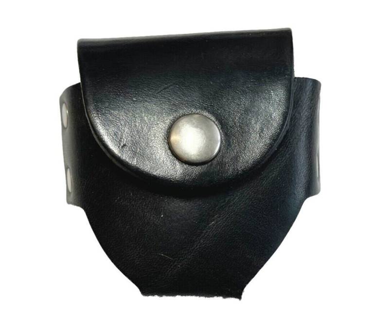 Westernlifestyle Gürteltasche für Schnupftabakdosen aus schwarzem Leder von Westernlifestyle