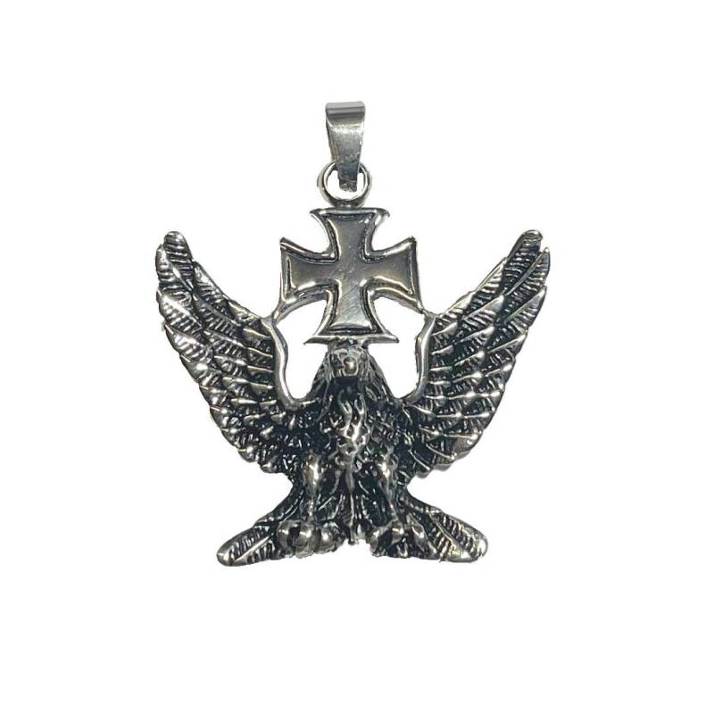 Westernlifestyle Kettenanhänger Adler Kreuz Edelstahl von Westernlifestyle