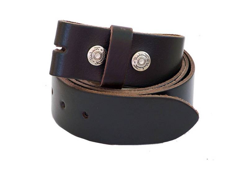 Westernlifestyle Ledergürtel Gürtel Wechselgürtel Westerngürtel Echt Leder braun von Westernlifestyle