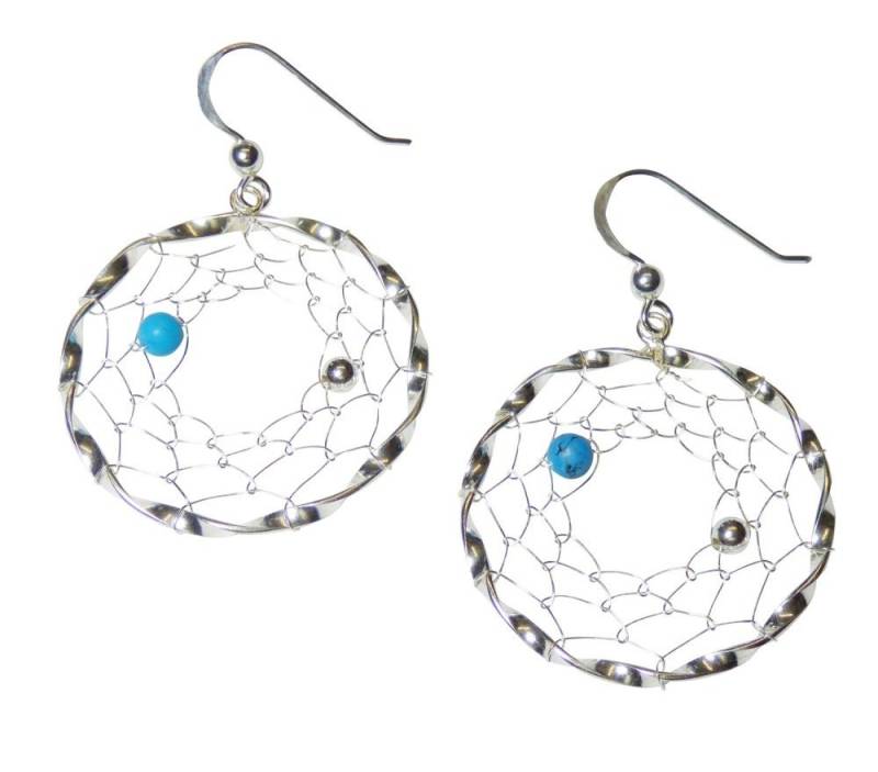 Westernlifestyle Paar Ohrhänger Traumfänger 40 mm von Westernlifestyle