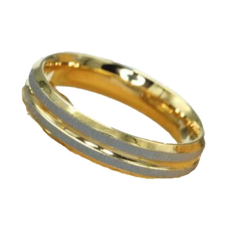 Westernlifestyle Partnerring BIANCA Ring Fingerring Bandring Edelstahl Bicolor Gold- & Silberfarben Westernlifestyle Partnerring BIANCA Ring Fingerring Bandring Edelstahl Bicolor Gold- & Silberfarben von Westernlifestyle