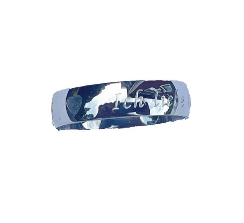 Westernlifestyle Partnerring mit Gravur LOVE Partnerring Ring Bandring Edelstahl mit Gravur Ich liebe Dich Westernlifestyle Partnerring mit Gravur LOVE Partnerring Ring Bandring Edelstahl mit Gravur Ich liebe Dich von Westernlifestyle