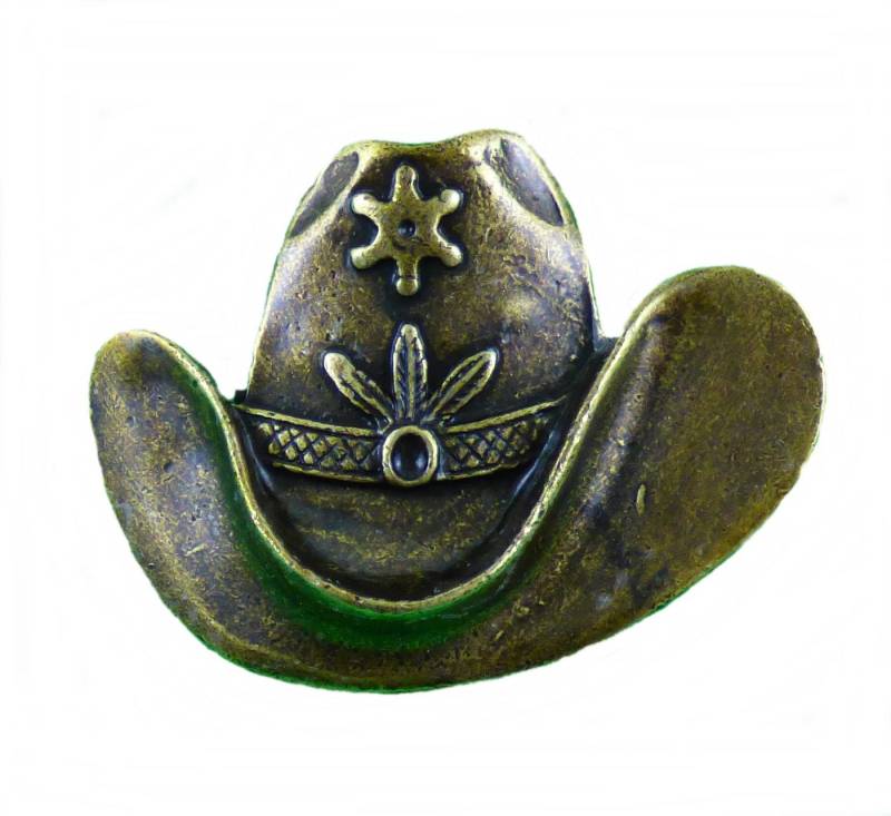 Westernlifestyle Pins Anstecker Pin Hut Western Country Wilder Westen Cowboyhut Westernhut von Westernlifestyle