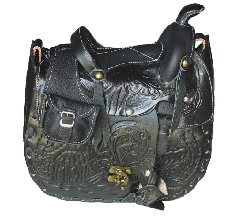 Westernlifestyle Schultertasche Schwarze Tasche Handtasche Schultertasche Westerntasche Sattel von Westernlifestyle