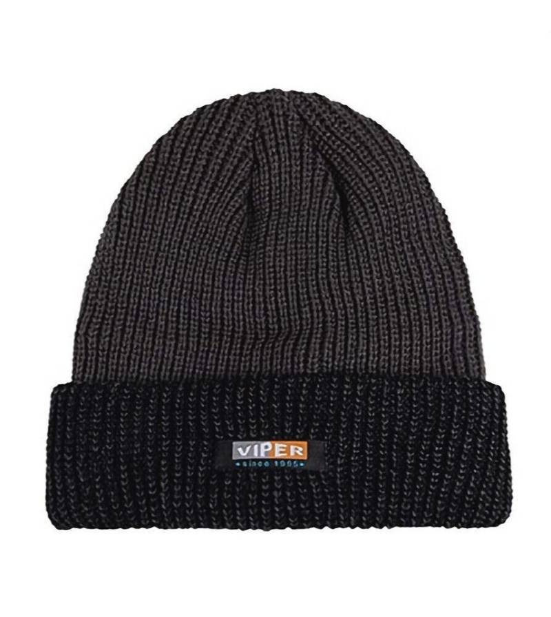 Westernlifestyle Strickmütze Mütze Beanie Strickmütze Wintermütze Herren Damen Unisex grau von Westernlifestyle