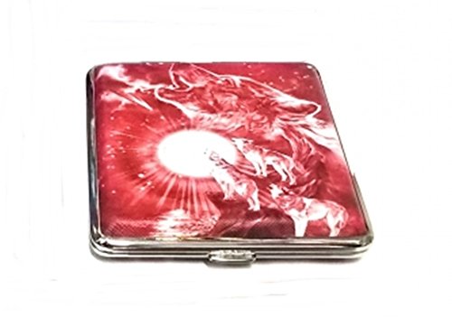 Zigarettenetui Etui für Zigaretten aus Metall Verschiedene Motive (Motiv 2) von Westernranch