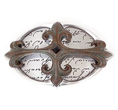 Westernwear-Shop Gürtelschnalle Poesia - Gürtelschnalle Gürtelschließe Western Belt Buckle Westerngürtelschnalle Rodeo Vintage von Westernwear-Shop