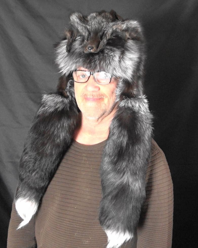 Silberfuchs Bergmann Pelzmütze Schwarz Gepudert Silberfuchs Bergmann Pelzmütze Schwarz Gepudert von Westfallsfurs