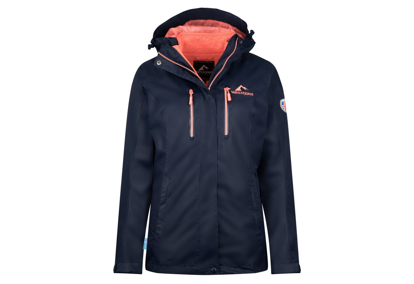 Westfjord 3-in-1-Funktionsjacke Hyverfjell Wasserdicht, Winddicht, Atmungsaktiv von Westfjord
