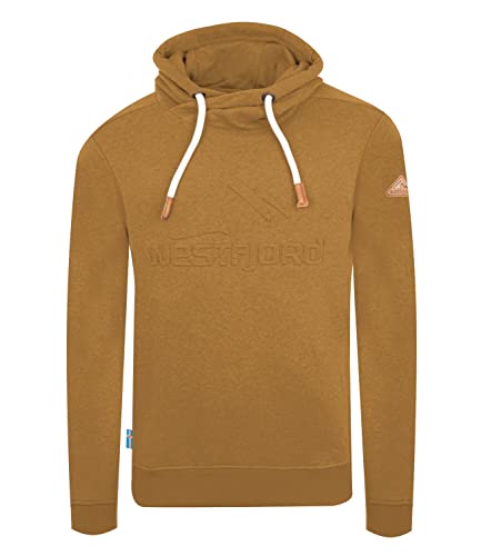 Westfjord Herren Askja Kapuzenpulli Hoodie, Bronze, Größe M von Westfjord