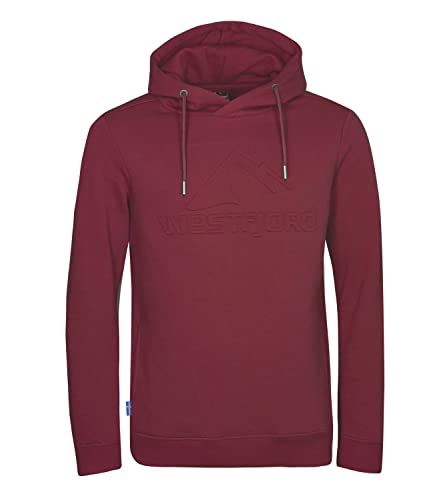 Westfjord Herren Gullfoss Sweater, Bordeauxrot, Größe XXL von Westfjord