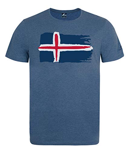 Westfjord Herren Hekla T-Shirt, Französisch Blau, Größe M von Westfjord