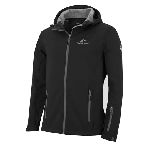 Westfjord Men's Eldfjall Jacket XL, Black/Grey von Westfjord