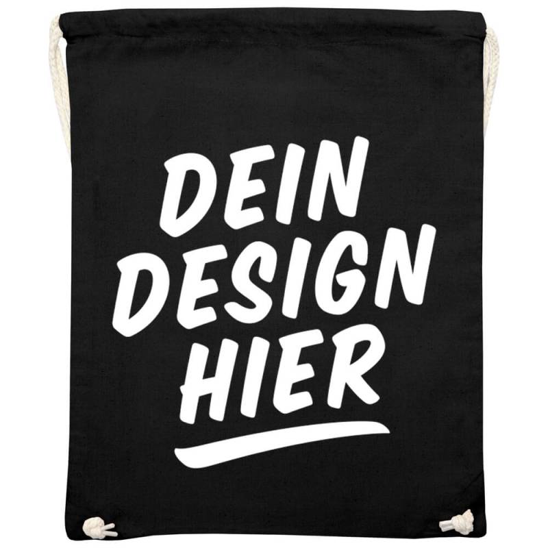 Turnbeutel bedrucken mit Logo, Motiv oder Foto - Rucksackbeutel von Westford Mill