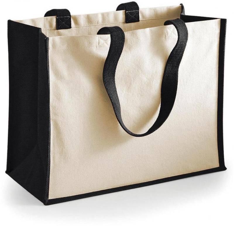 Westford Mill Einkaufsshopper Printers' Jute Classic Shopper - 42 x 33 x 19 cm von Westford Mill