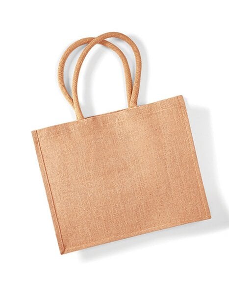 Westford Mill Jute Classic Shopper Tragetasche Schultertasche von Westford Mill