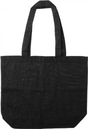 Westford Mill Organic Cotton Shopper, Black, 35 x 32 x 12 cm von Westford Mill