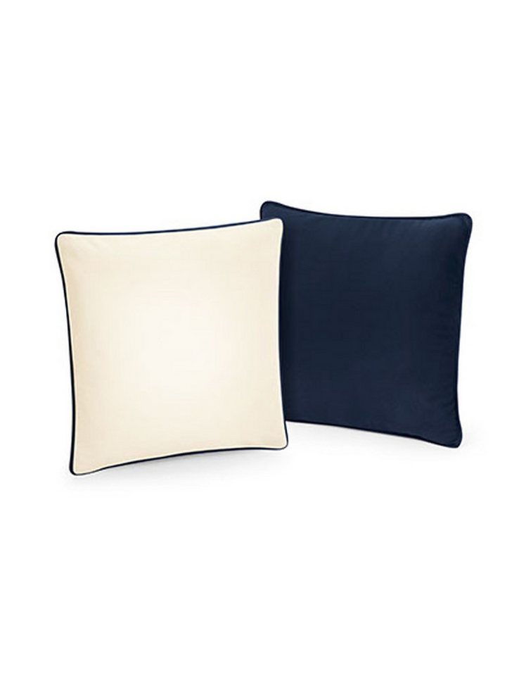Westford Mill Tragetasche Fairtrade Cotton Piped Cushion Cover Westford Mill Tragetasche Fairtrade Cotton Piped Cushion Cover von Westford Mill