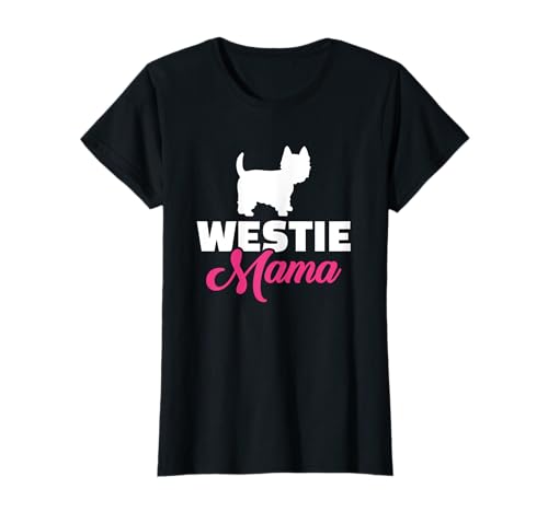 Westie Mama T-Shirt T-Shirt von Westie Shirts